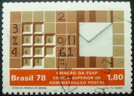 Selo comemorativo do Brasil de 1978 - C 1033 U