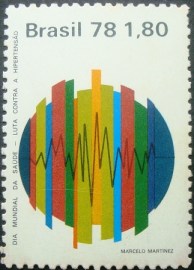 Selo comemorativo do Brasil de 1978 - C 1034 M