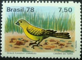 Selo comemorativo do Brasil de 1978 - C 1306 M
