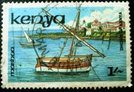 Selo postal do Quênia de 1986 Mashua