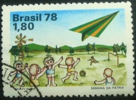 Selo comemorativo do Brasil de 1978 - C 1049 NCC