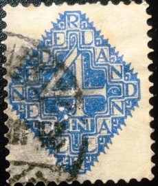 Selo postal da Holanda de 1935 Diverse voorstellingen