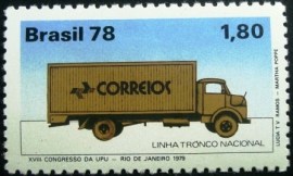 Selo postal comemorativo do Brasil de 1978 - C 1060 N