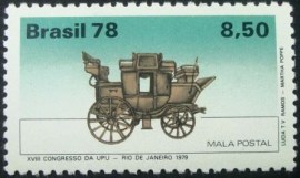 Selo postal comemorativo do Brasil de 1978 - C 1064 M