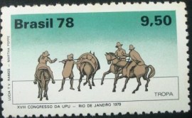Selo postal comemorativo do Brasil de 1978 - C 1065 M