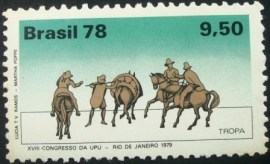 Selo postal comemorativo do Brasil de 1978 - C 1065 N
