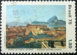 Selo postal comemorativo do Brasil de 1978 - C 1067 U