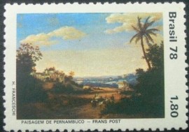 Selo postal comemorativo do Brasil de 1978 - C 1068 N