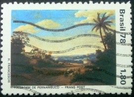 Selo postal comemorativo do Brasil de 1978 - C 1068 U