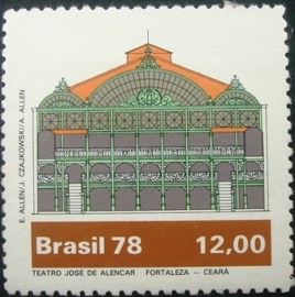 Selo postal comemorativo do Brasil de 1978 - C 1077 N