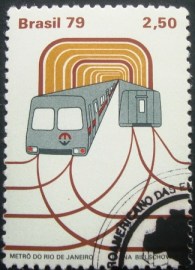 Selo postal comemorativo do Brasil de 1979 - C 1079 MCC