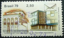 Selo postal comemorativo do Brasil de 1979 - C 1080 U