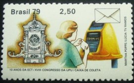 Selo postal comemorativo do Brasil de 1979 - C 1081 M