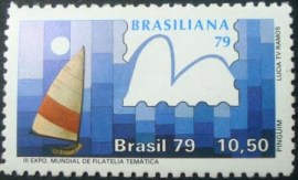 Selo postal comemorativo do Brasil de 1979 - C 1087 N