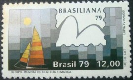 Selo postal comemorativo do Brasil de 1979 - C 1088 B