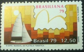 Selo postal comemorativo do Brasil de 1979 - C 1089 N