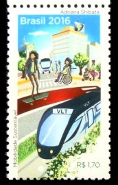 Selo postal do Brasil de 2016 VLT