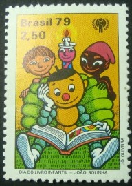 Selo postal do Brasil de 1979 João Bolinha - C 1090 N