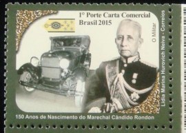 Selo postal do Brasil de 2015 O Militar