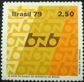 Selo postal comemorativo do Brasil de 1979 - C 1094 M
