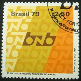 Selo postal comemorativo do Brasil de 1979 - C 1094 NCC