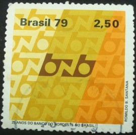 Selo postal comemorativo do Brasil de 1979 - C 1094 U