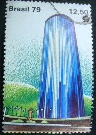 Selo postal comemorativo do Brasil de 1979 - C 1097 U