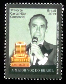Selo postal do Brasil de 2019 Nelson Gonçalves