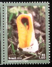 Selo postal do Brasil de 2019 Diversidade dos Fungos 3826