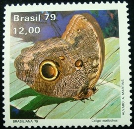 Selo postal comemorativo do Brasil de 1979 - C 1100 m