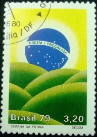 Selo postal comemorativo do Brasil de 1979 - C 1103 MCC