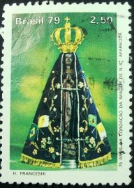 Selo postal comemorativo do Brasil de 1979 - C 1104 U