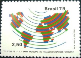 Selo postal COMEMORATIVO do Brasil de 1979 - C 1116 N