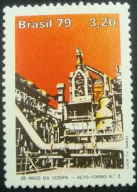 selo postal do Brasil de 1979 COSIPA - C 1130 N