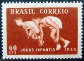 Selo postal comemorativo do Brasil de 1955 - C  363 N