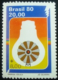 Selo postal COMEMORATIVO do Brasil de 1980 - C 1133 m