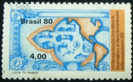 Selo postal COMEMORATIVO do Brasil de 1980 - C 1136 U