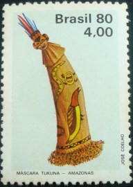Selo postal COMEMORATIVO do Brasil de 1980 - C 1137 M
