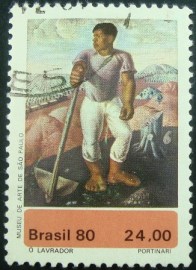 Selo postal COMEMORATIVO do Brasil de 1980 - C 1142 U