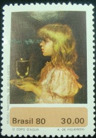 Selo postal COMEMORATIVO do Brasil de 1980 - C 1144 M
