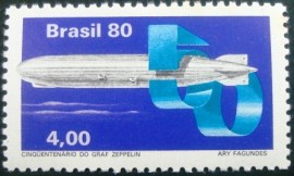 Selo postal COMEMORATIVO do Brasil de 1980 - C 1145 M