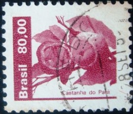 Selo postal Regular emitido no Brasil em 1984 - 622 U