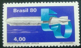Selo postal COMEMORATIVO do Brasil de 1980 - C 1145 N