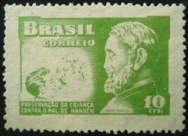 Selo posttal Comemorativo do Brasil de 1953 - C 323 N