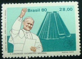 Selo postal COMEMORATIVO do Brasil de 1980 - C 1151 M