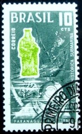 Selo Postal Comemorativo do Brasil de 1968 - C 590 M