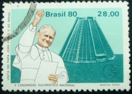 Selo postal COMEMORATIVO do Brasil de 1980 - C 1151 U