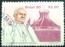 Selo postal COMEMORATIVO do Brasil de 1980 - C 1152 U
