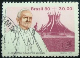 Selo postal COMEMORATIVO do Brasil de 1980 - C 1152 U