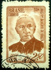 Selo postal de 1959 Joaquim Silvério Souza - C 436 U